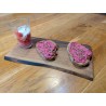 Planchette apéritif en noyer