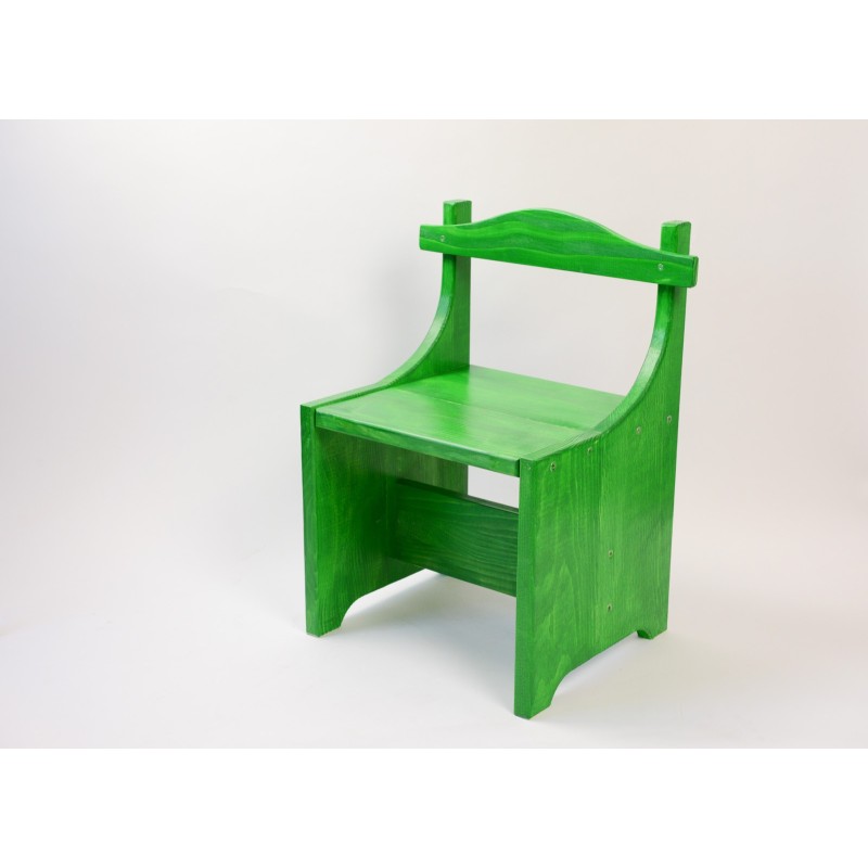 Chaise enfant Soyotte verte