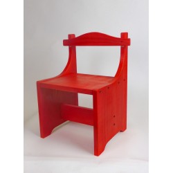 Chaise enfant Soyotte rouge