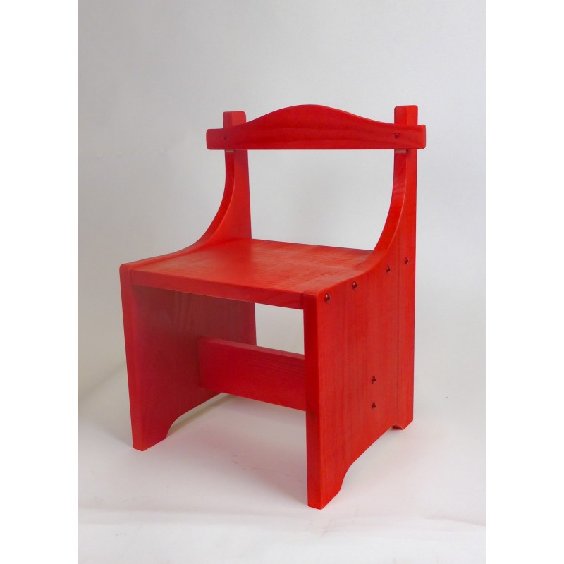Chaise enfant Soyotte rouge