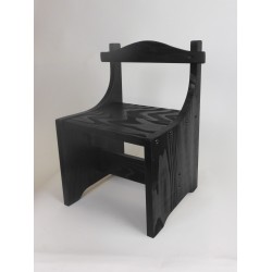 Chaise enfant Soyotte noire