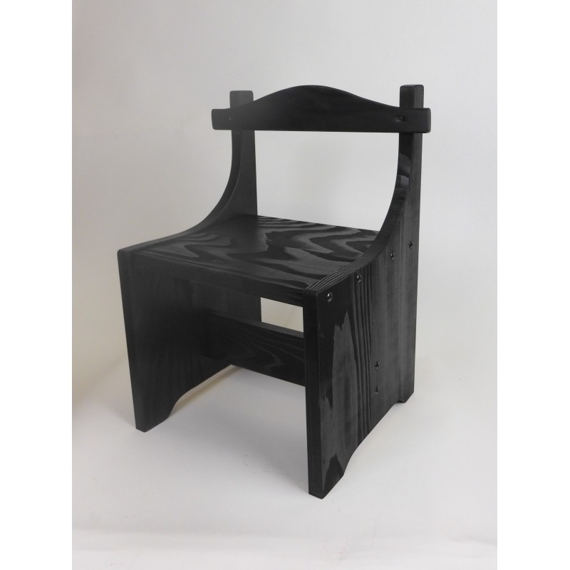 Chaise enfant Soyotte noire Chaise enfant Soyotte noire
