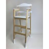 Série "Art", chaise enfant pour table bar