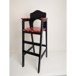 Série "Art", chaise enfant pour table bar