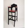 Série "Art", chaise enfant pour table bar