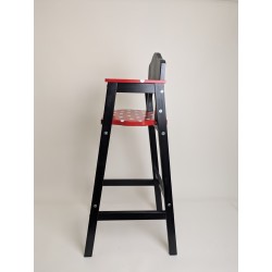 Série "Art", chaise enfant pour table bar