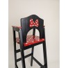 Série "Art", chaise enfant pour table bar