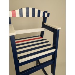 Série "Art", chaise enfant pour table bar
