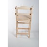 Chaise haute en bois "Sagard"