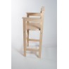 Chaise haute en bois "Sagard"